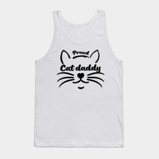 Proud cat daddy Tank Top